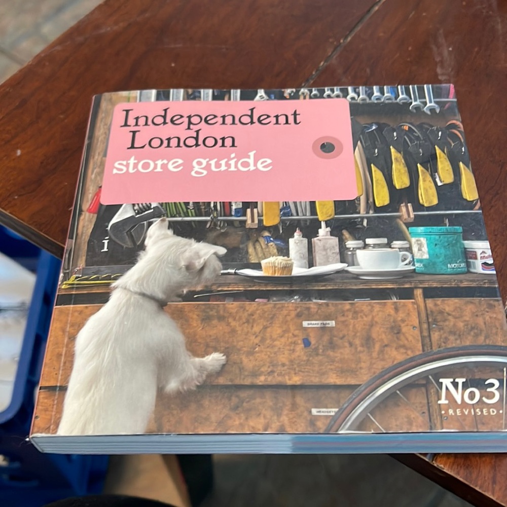 Travel book about London England